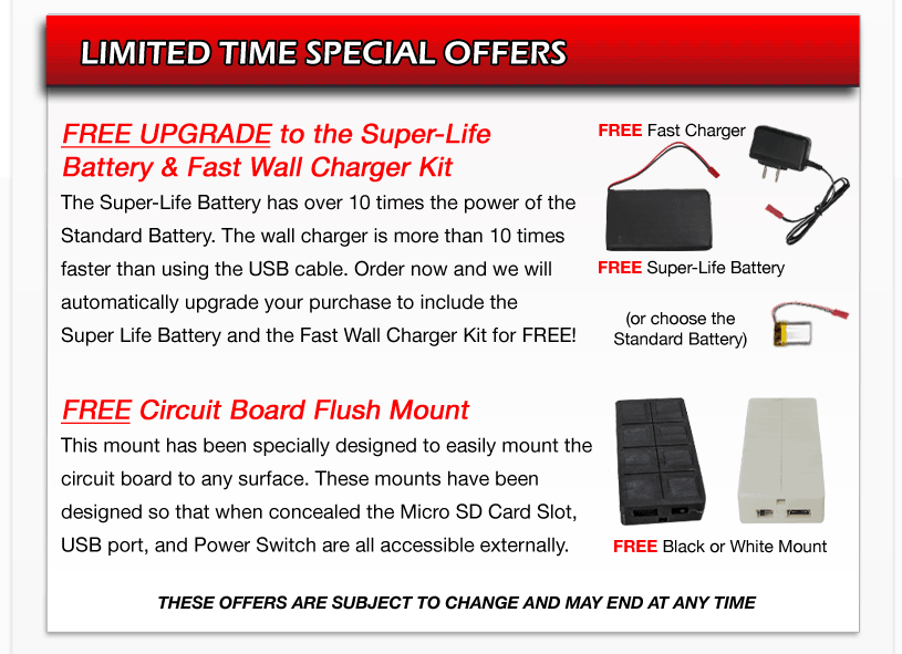 Do It Yourself Hidden Camera Kit with DVR