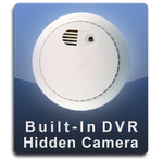 PalmVID Smoke Detector Hidden Camera with Adjustable View