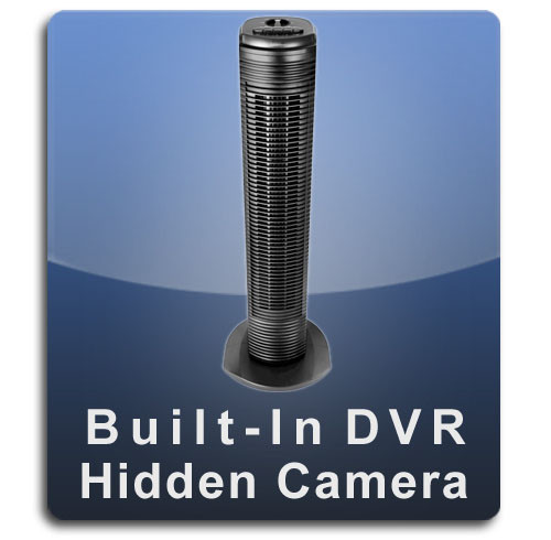 Tower Fan Hidden Camera Spy Camera Nanny Cam with Built-in DVR