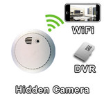 WiFi Smoke Detector Smoke Alarm Hidden Camera Spy Camera Nanny Cam