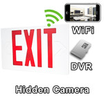 WiFi Exit Sign Hidden Camera Spy Camera Nanny Cam