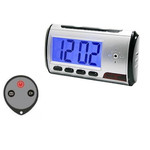 Alarm Clock Hidden Spy Camera with DVR 720x480