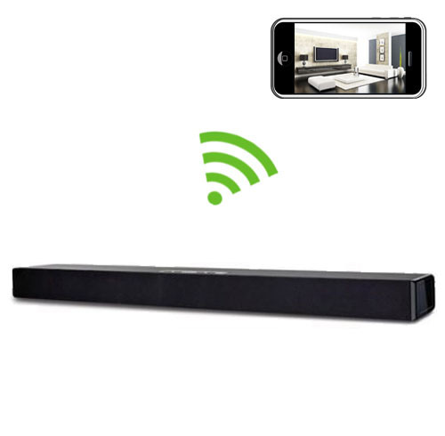 WiFi Sound Bar Player Hidden Camera Spy Camera Nanny Cam